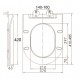 Тоалетна седалка ICST 6327 SEAT