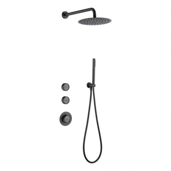 CATARINE GUN GRAY СМЕСИТЕЛ ЗА ВГРАЖДАНЕ ЗА ДУШ 634503GG