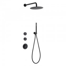 CATARINE MATT BLACK СМЕСИТЕЛ ЗА ВГРАЖДАНЕ ЗА ДУШ 634503MB
