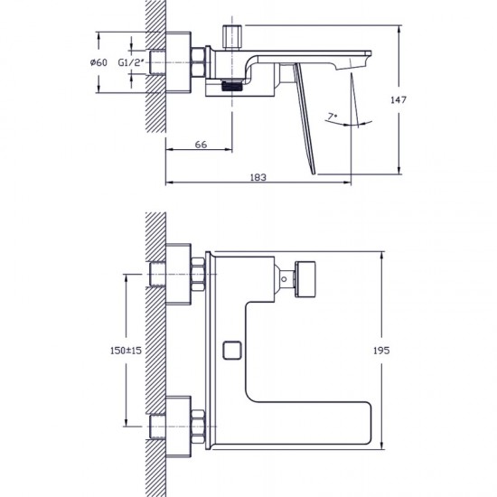 Месингов Смесител »  ЕЛЛА ICF 6455155