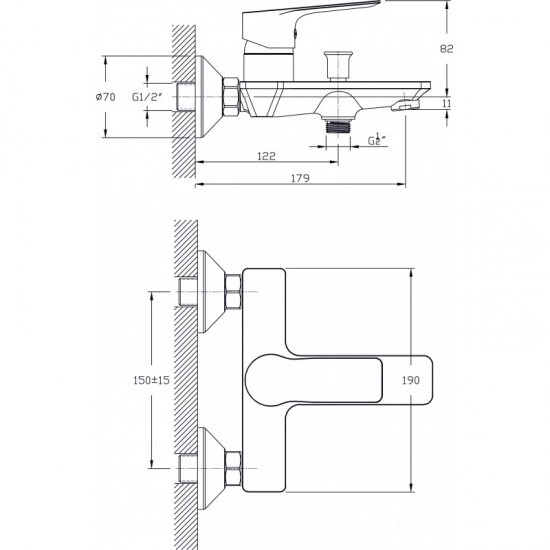 Месингов Смесител » ALFI ICF 6486123