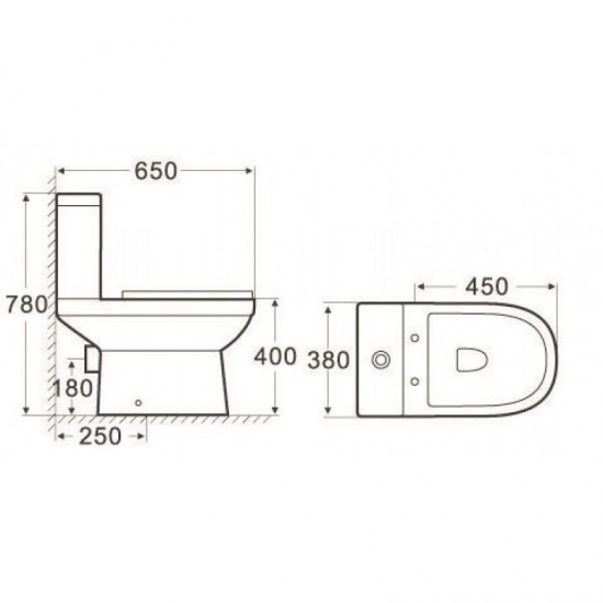 Моноблок ICC 6782NEW RIMLESS