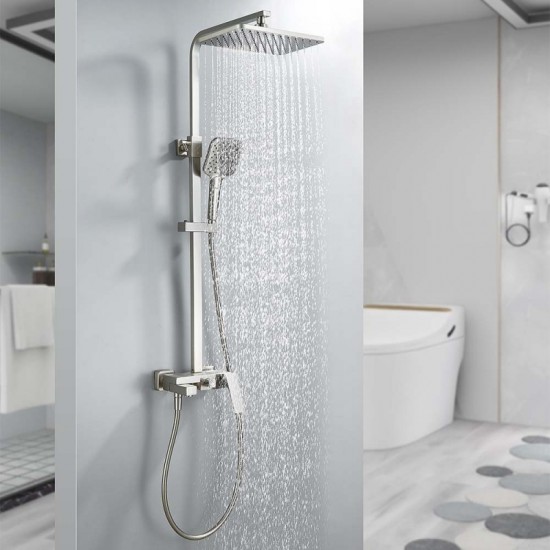 Тръбни окачвания » ICT 6891BRUSH NICKEL