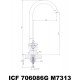 Смесители » САХАРА » ICF 706086 7313