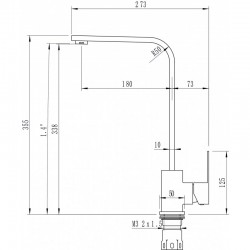 Смесители ELIDA ICF 7107018K