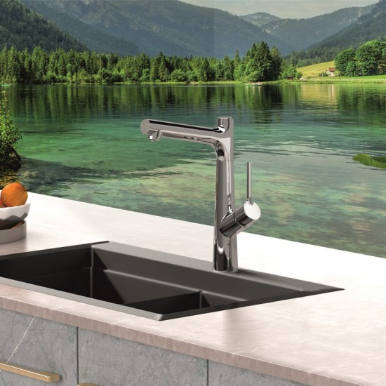Месингов Смесител KITCHEN LINE » ICF 7163445C ХРОМ
