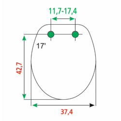 Тоалетна седалка ICST 722