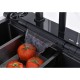 КУХНЕНСКА МИВКА 7547PVD BLACK + СМЕСИТЕЛ 7567131MB