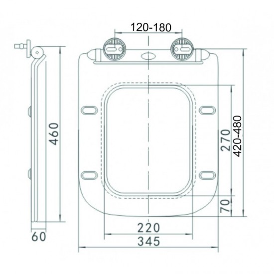 Тоалетна седалка ICST 3435W/7837UF SEAT
