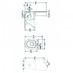 WC комплекти  » ICC 7937 GOLD