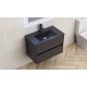 Мебели за баня BG 7955MB БЛЕЙК + УМИВ. 8066B BLACK