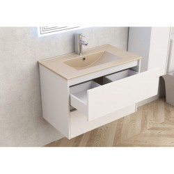 Мебели за баня » ICP 7955 + МИВКА ICC 8066BG БЕЖОВ MAT