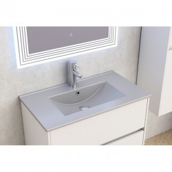 Мебели за баня » ICP 7955 + МИВКА ICC 8066G СИВ MAT