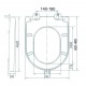 Тоалетна седалка ICST 7970 UF SEAT