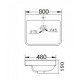 Умивалник  ICC 8048-2NEW