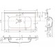Умивалник от смола ICC 8050MB BASIN
