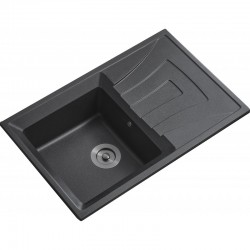 Гранитна мивка ICGS 8104 BLACK