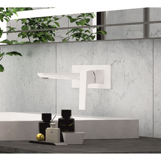 Месингов смесител за вграждане ICF 8110191MW ELINOR WHITE MATT