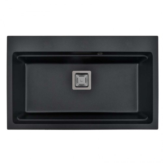 Гранитна мивка ICGS 8213 BLACK