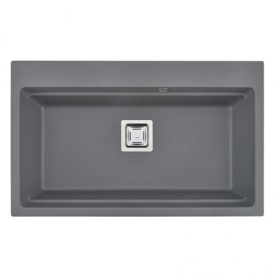 Гранитна мивка ICGS 8213 GRAY