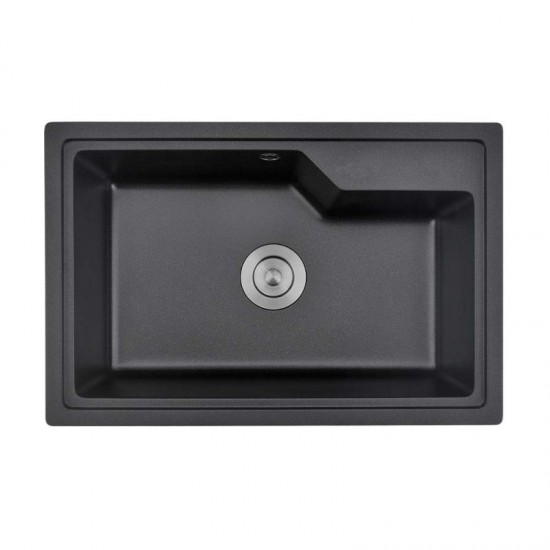Гранитна мивка ICGS 8315 BLACK