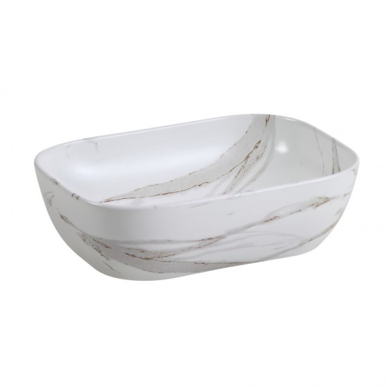 ПОРЦЕЛАНОВ УМИВАЛНИК 887 MARBLE