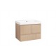 PVC ШКАФ DAVIDE-75 9046-75+УМИВ. 5953W-76CM