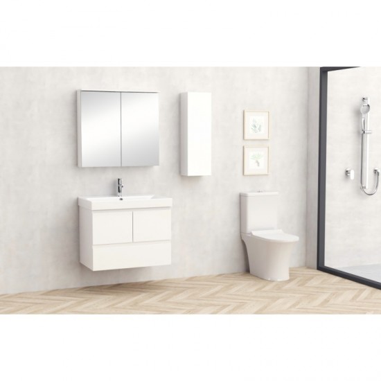 PVC ШКАФ AMBROGIO-75 9048-75W+УМИВ. 5953W-76CM