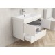 PVC ШКАФ AMBROGIO-75 9048-75W+УМИВ. 5953W-76CM