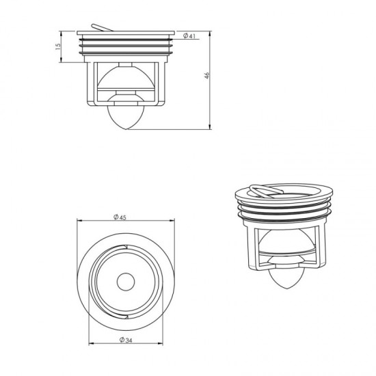 РЕЗЕРВНИ ЧАСТИ ICD  DRY&WET MAGNET SIPHON