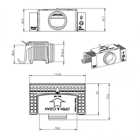 РЕЗЕРВНИ ЧАСТИ ICD  DRY&WET SIPHON SYSTEM