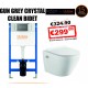 ПАКЕТ СТРУКТУРА ЗА ВГРАЖДАНЕ GUN GREY CRYSTAL CLEAN BIDET