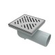 ПОДОВ СИФОН 100*100мм 6414GG GUN GRAY