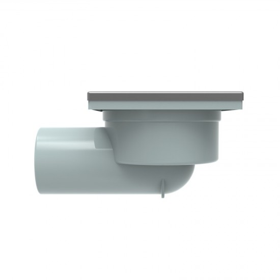 ПОДОВ СИФОН 100*100мм 6414GG GUN GRAY