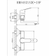 Месингов смесител LINNI ICF 5452152 7215