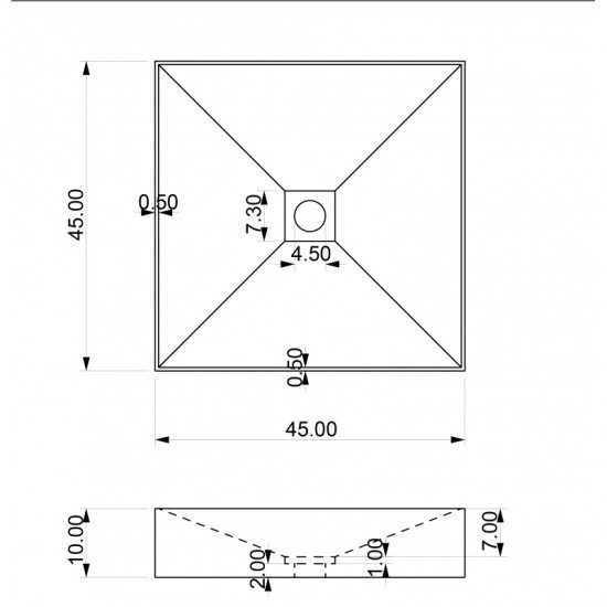 Умивалник  - ICL  4410 WOODEN