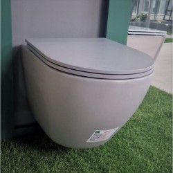 Конзолна тоалетна чиния ICC 4937GRAY