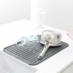Подложка силиконова за съдове Brabantia SinkSide Dark Grey 33х44cm Подложка силиконова за съдове Brabantia SinkSide Dark Grey 33х44cm