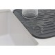 Подложка силиконова за съдове Brabantia SinkSide Dark Grey 33х44cm