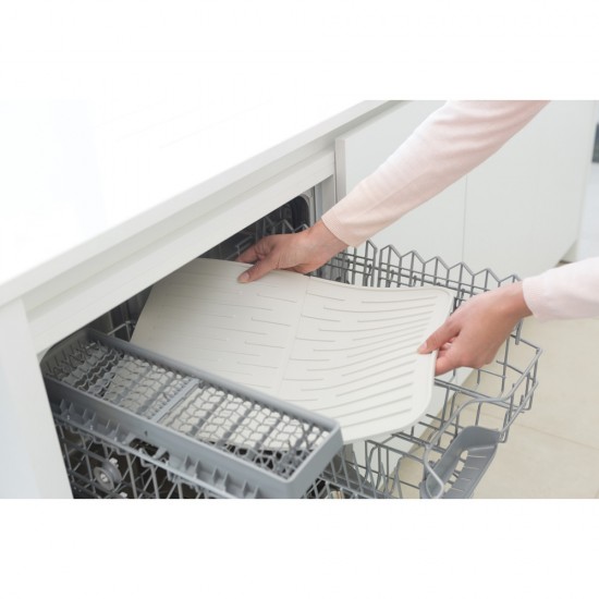 Подложка силиконова за съдове Brabantia SinkSide Light Grey 33х44cm