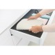 Подложка силиконова за съдове Brabantia SinkSide Light Grey 33х44cm