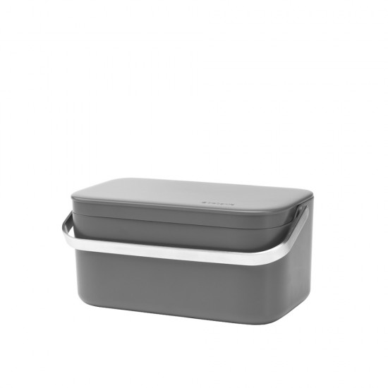 Кутия за хранителни отпадъци Brabantia SinkSide Dark Grey