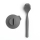 Четка за съдове Brabantia SinkSide Dark Grey, вакуумна закачалка Четка за съдове Brabantia SinkSide Dark Grey, вакуумна закачалка