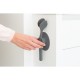 Четка за съдове Brabantia SinkSide Dark Grey, вакуумна закачалка