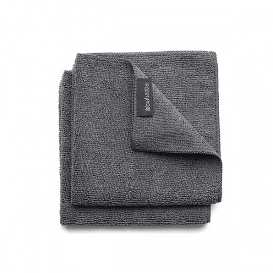 Комплект кърпи микрофибърни Brabantia SinkSide Dark Grey 2 броя Комплект кърпи микрофибърни Brabantia SinkSide Dark Grey 2 броя