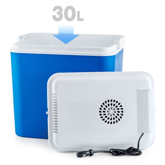 Хладилна кутия Atlantic 30L 12V, активна, синя
