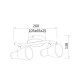 Спот 2-ка Jackie, E 14, 2 x 40 W, IP 20 Спот 2-ка Jackie, E 14, 2 x 40 W, IP 20