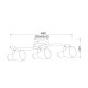 Спот 3-ка Jackie, E 14, 3 x 40 W, IP 20 Спот 3-ка Jackie, E 14, 3 x 40 W, IP 20