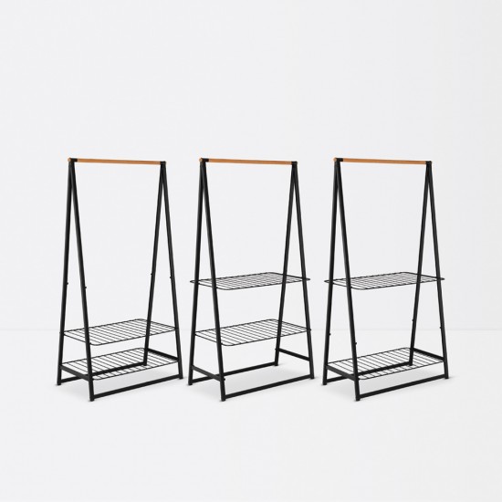 Многофункционална мебел Brabantia Linn Black, голяма