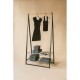 Комплект закачалки за дрехи Brabantia Black 4 броя, алуминий